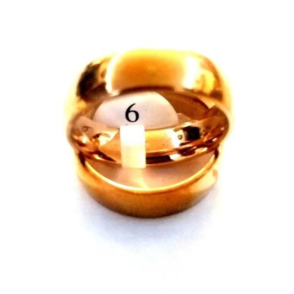 New rose gold tone stainless steel size‎ 10 - Picture 3 of 3